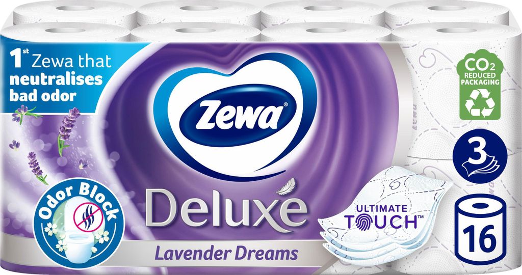 ZEWA Deluxe Lavender Dreams (16 ks) Obrázek produktu 