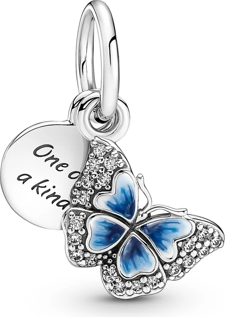 PANDORA MOMENTS Charm Farfalla blu 790757C01