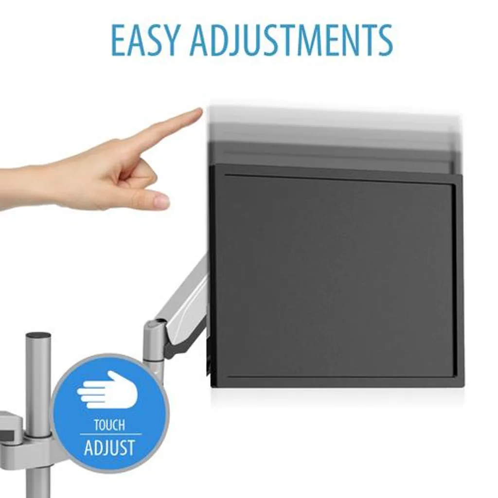 Support d'écran tactile ajustable en hauteur avec fixation VESA
