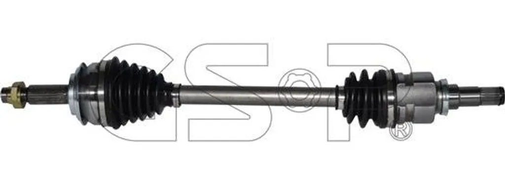 Arbre d'entraînement GSP 259343 compatible Yaris OE 434200D322 Premium