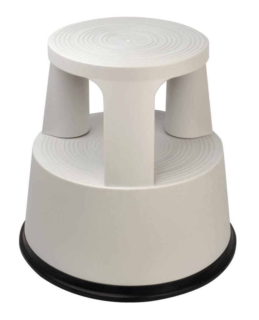 DESQ 60060.08 Rollhocker - 42 cm Höhe - max. 150 kg - Grau Produktbild 
