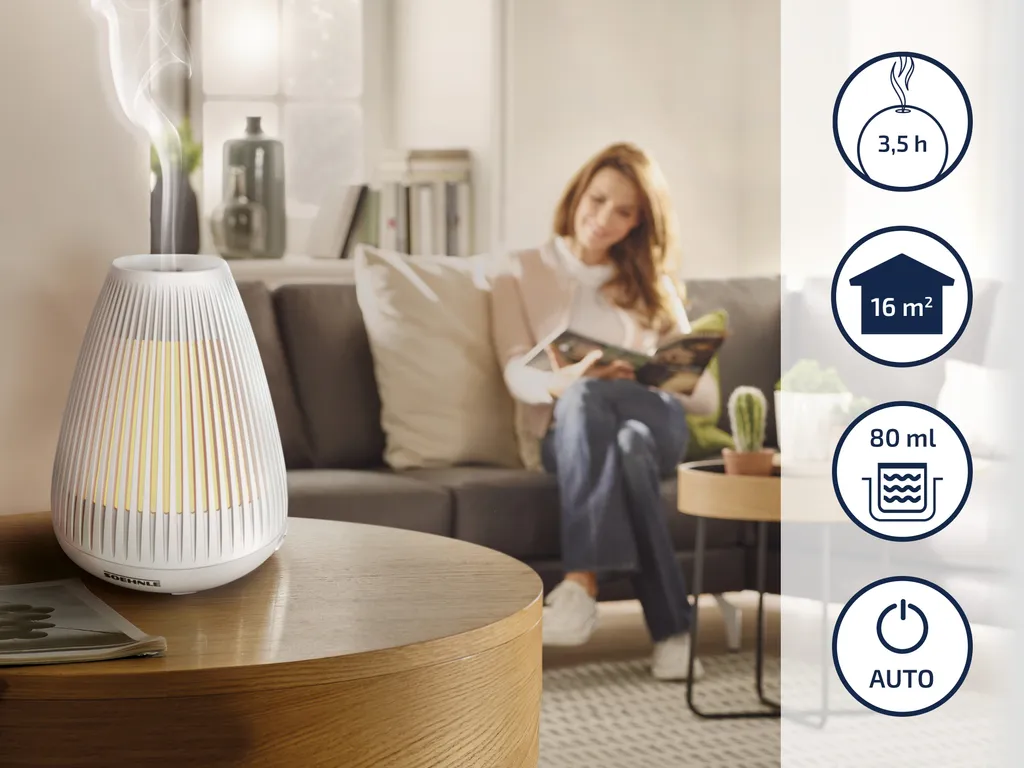 Diffuseur bien-être SOEHNLE Bari pour aromathérapie et relaxation maison - 6