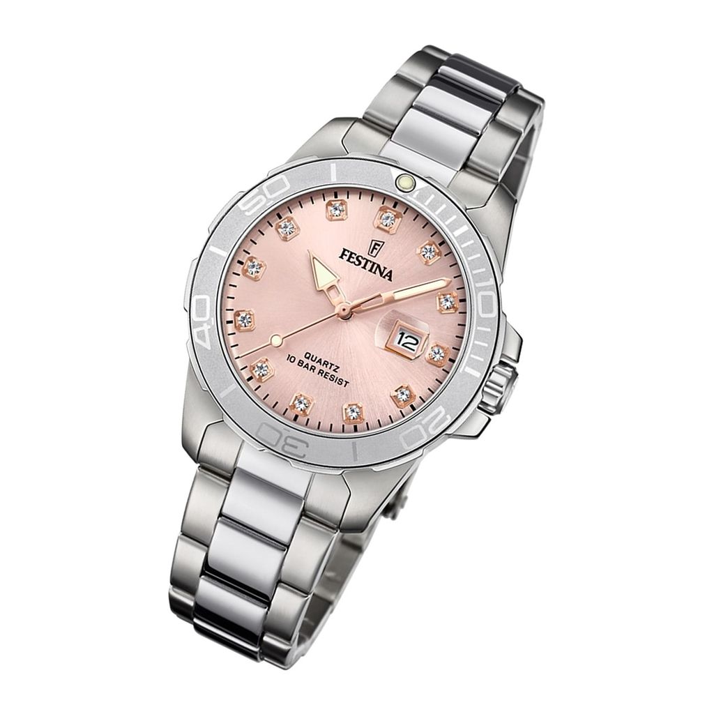 Festina Armbanduhr Date BOYFRIEND COLLECTION Pink Produktbild 