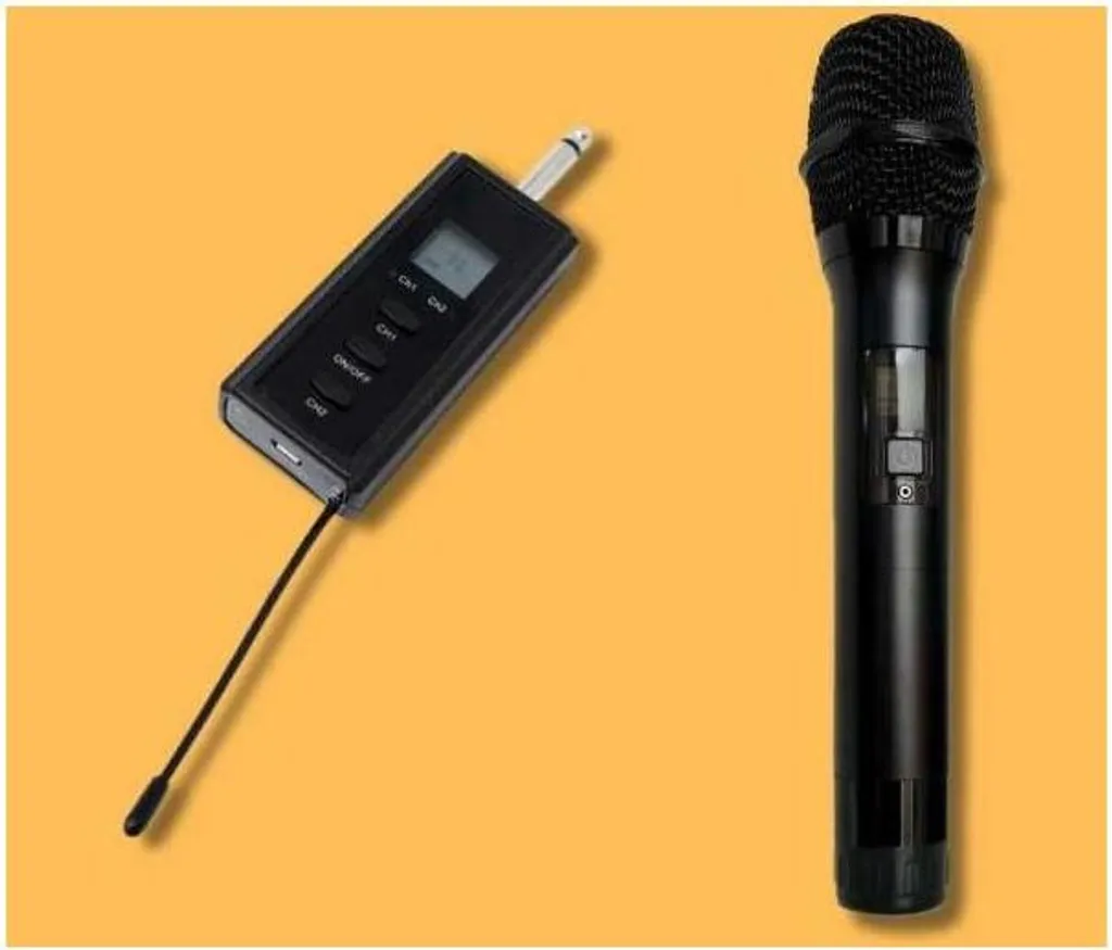 Micro sans fil ICE C à 2 canaux avec récepteur TY JI150 haute fidélité