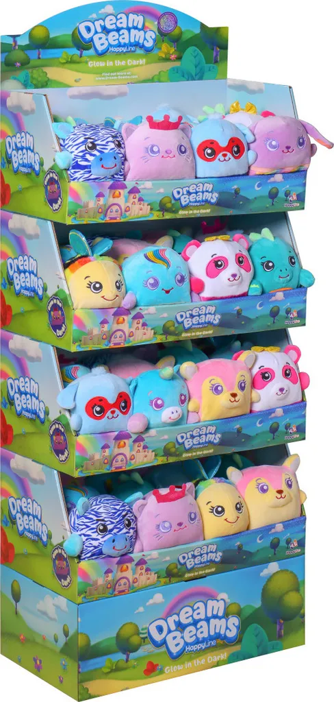 Dream Beams Présentoir au sol vide pour peluches phosphorescentes