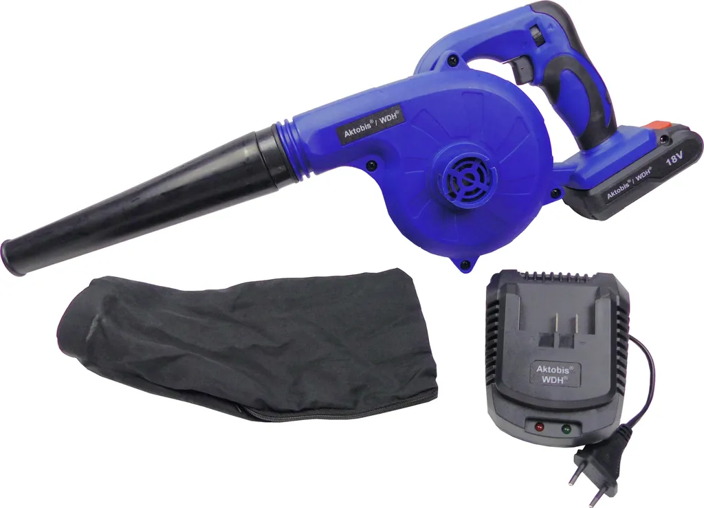 Soffiatore a Batteria WDH-6601: Potenza 18V Aktobis per Officina e Casa