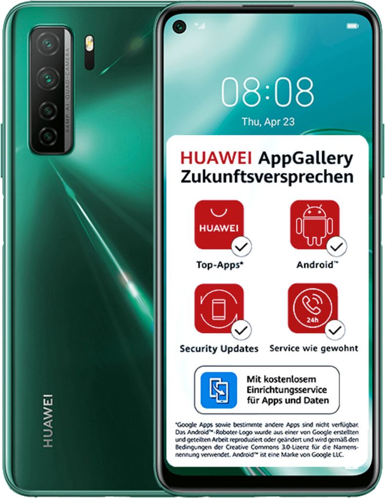 HUAWEI P40 Lite Dual Sim - Nouveau / Couleur:Midnight Black Image du produit 