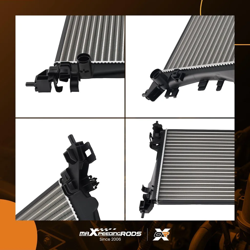 Radiateur en aluminium Fiat Fiorino 1.4L 51864284 - Alliage renforcé - 5