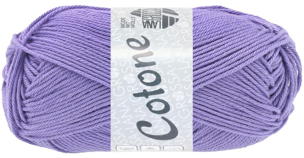 Lana Grossa - Cotone 0124 lila Produktbild 