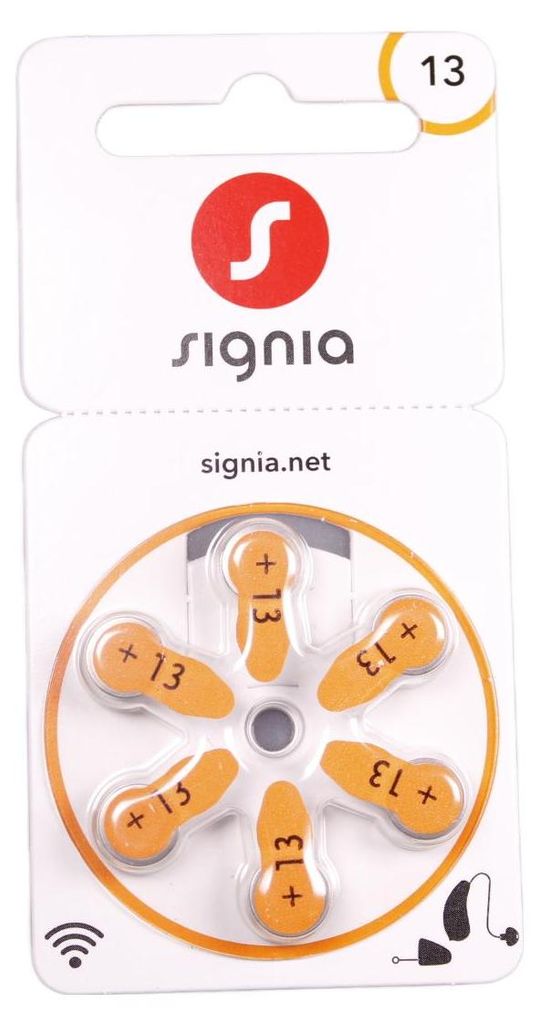 Signia Hörgeräte Batterien 13er - 90 Batterien