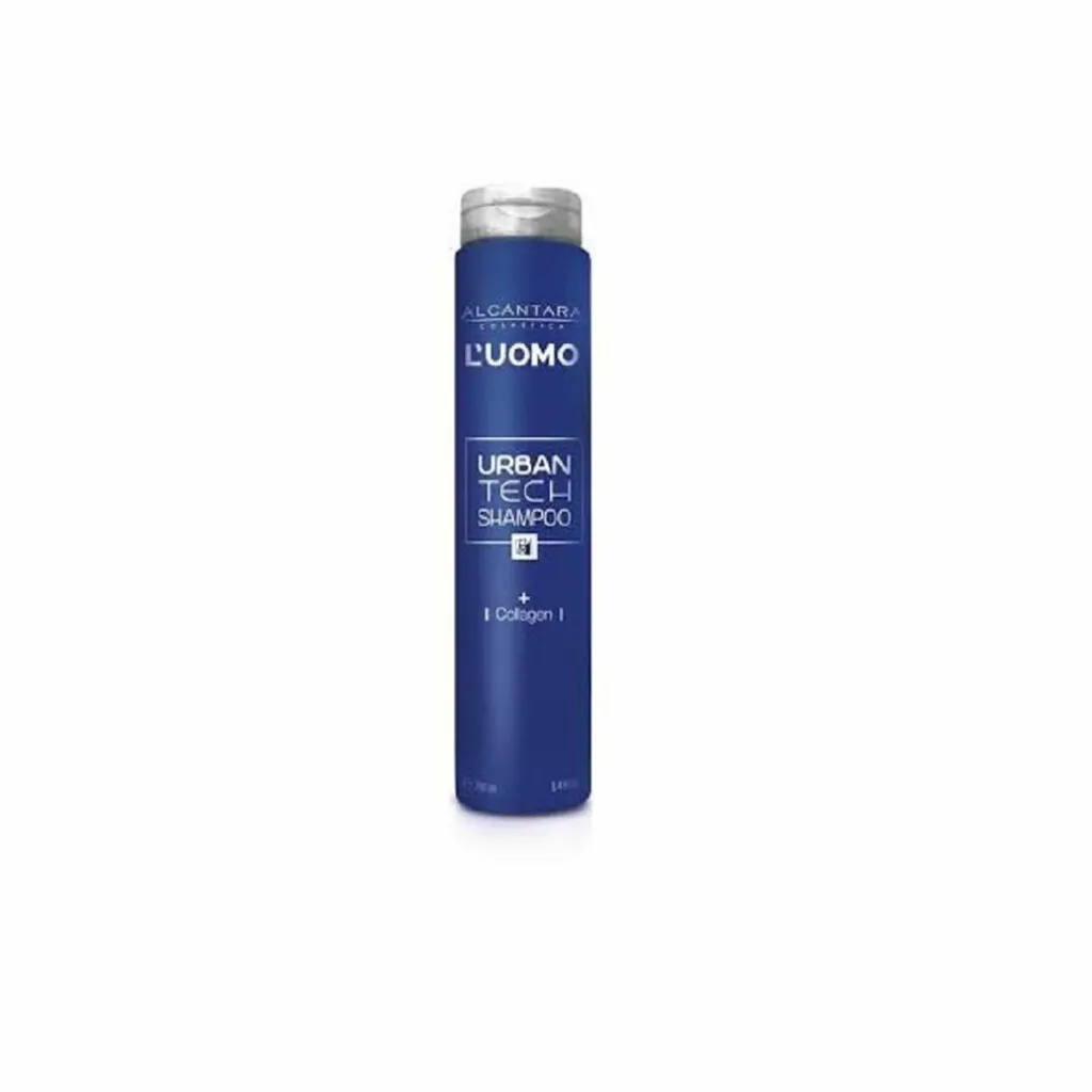 L'UOMO URBANTECH Shampoo 250ml: Rinforzante al Collagene per Capelli e Barba