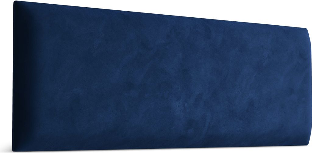 Muralo Polsterpaneel WANDPOLSTER Wandkissen Bettkopfteil Wandpaneel Magic Velvet Dunkelblau 2216 50cm x 15cm