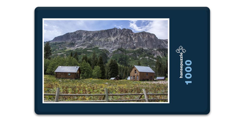 hansepuzzle 19573 - Colorado Puzzle, 1000 Teile, Natur, 60,0 x 46,0cm mit hochwertiger Aufbewahrung, Kartonbox und wiederverschließbarem Beutel