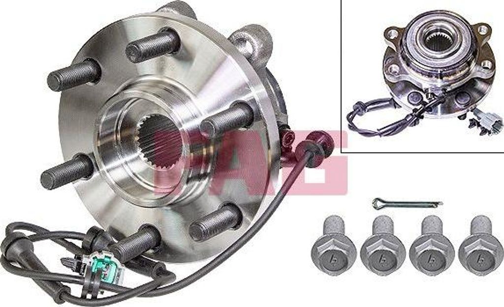 FAG 713 6139 40 Radlagersatz OE 402024X01A kompatibel mit NP300, Pathfinder