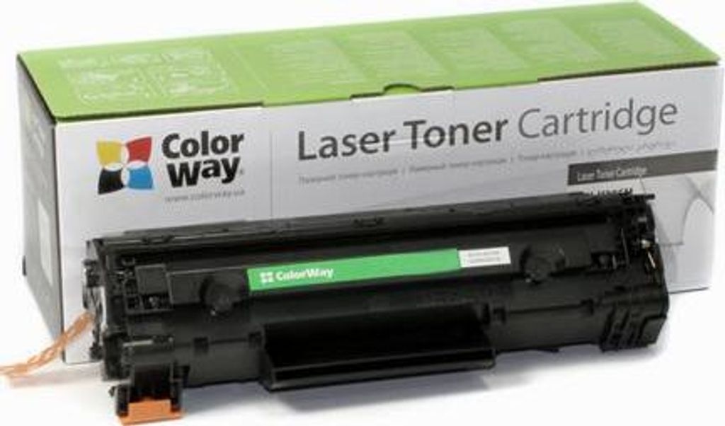 ColorWay Tonerkartusche, Schwarz, HP CE278A (78A); Canon 728/726