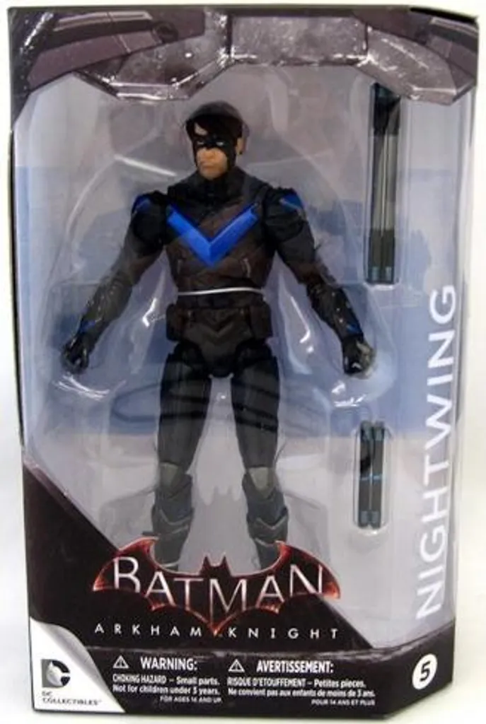 Nightwing Figurine 17cm Batman Arkham Knight - Détails Ultra Précis