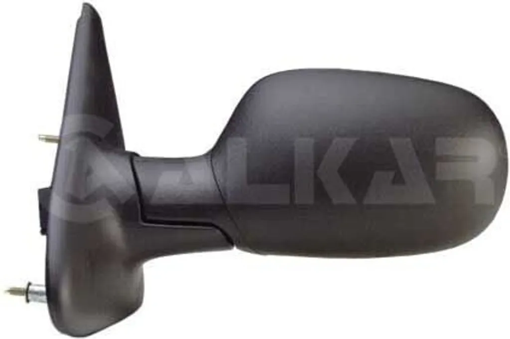 Miroir de rétroviseur droit Megane I ALKAR 6126219 avec coque noire ABS