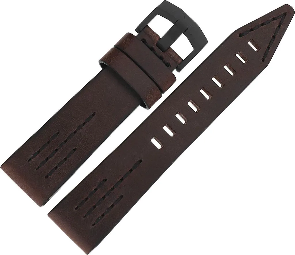Ceinture Cuir Durable Marron SSN-571 pour Stopper l'Usure Précoce