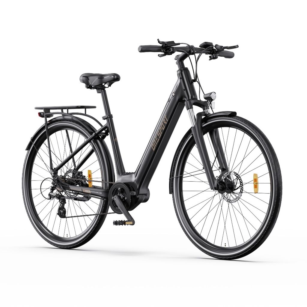 E-bike,Elektrofahrrad, 250W BAFANG Motor, 27,5' Reifen, 25km/h, 90km Reichweite, stoßdämpfende Gabel, hydraulische Scheibenbremsen, SHIMANO 7-Gang