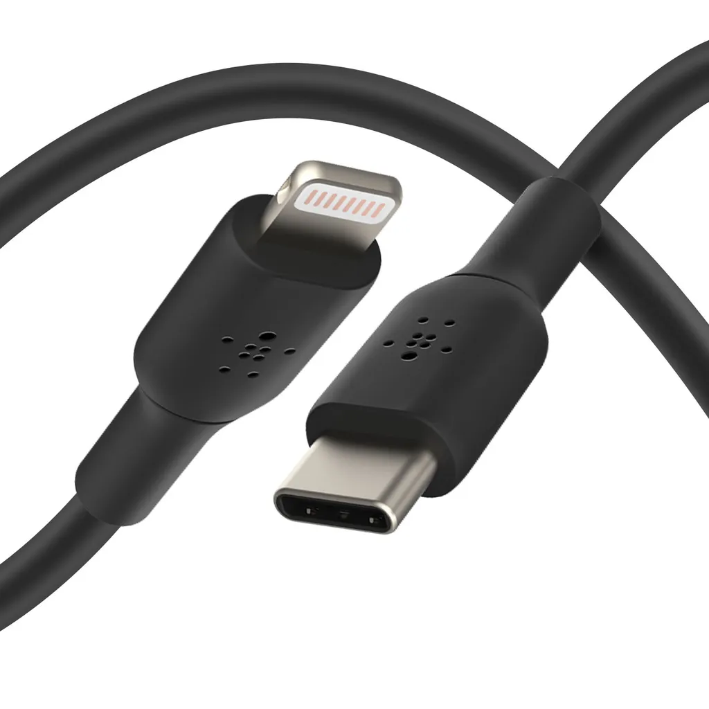 Câble Lightning Belkin BOOST Charge 2m Noir robuste pour iPhone et iPad - 7