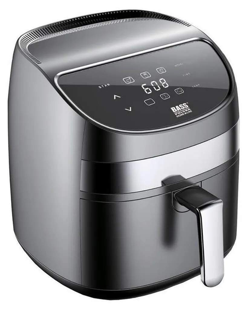 Friteuse sans graisse de 3,7 L avec écran tactile noir mat série AF200