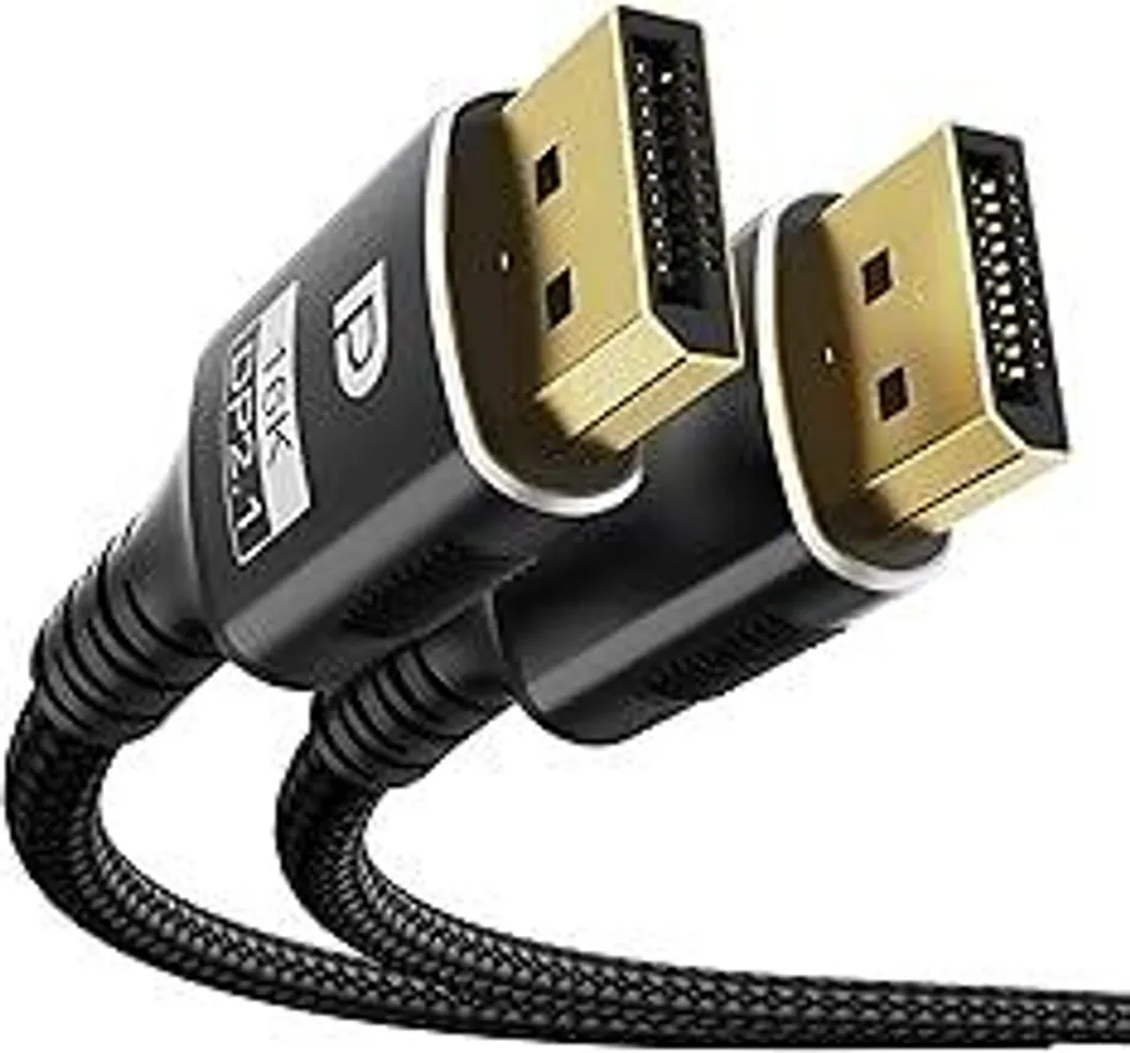 Cavo DisplayPort 2.1 16K 2 Metri: Qualità Garantita e Ultra-Resistente