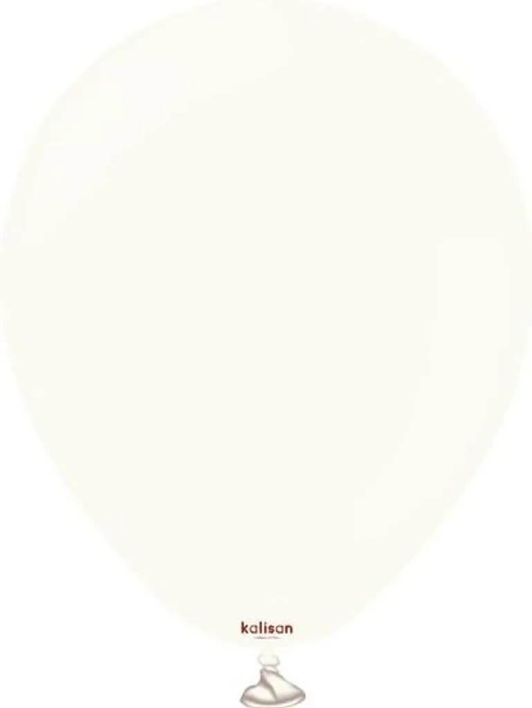 Ballons en latex Retro White de 91cm - Lot de 2 unités pour décoration
