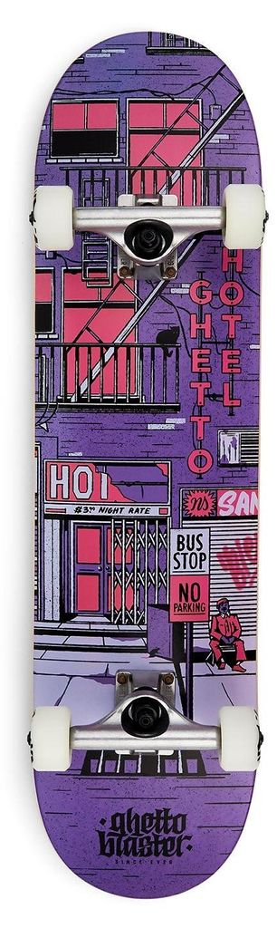 Skate per iniziare Ghetto Hotel Purple 8.125" Immagine del prodotto 
