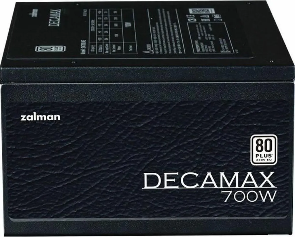 Zalman DecaMax 700W 80 PLUS bloc d’alimentation modulaire ATX noir