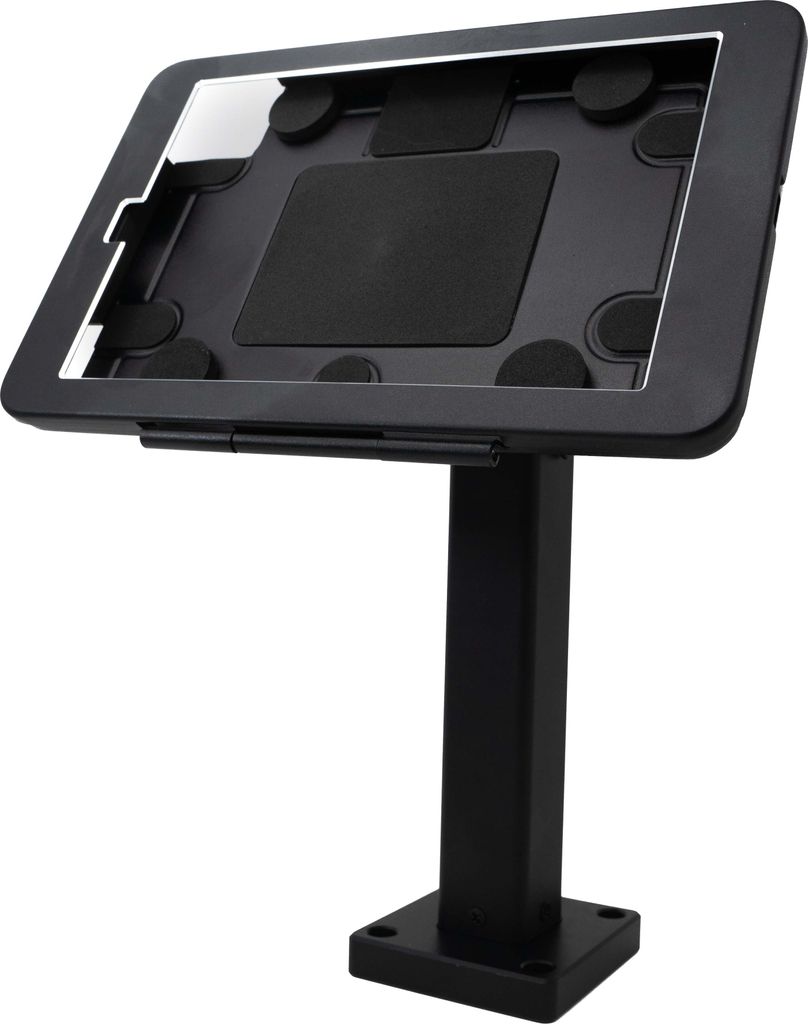 SYSTEM-S Wandhalterung 360° Tischständer abschließbar für iPad Mini 6 (2021) in Schwarz