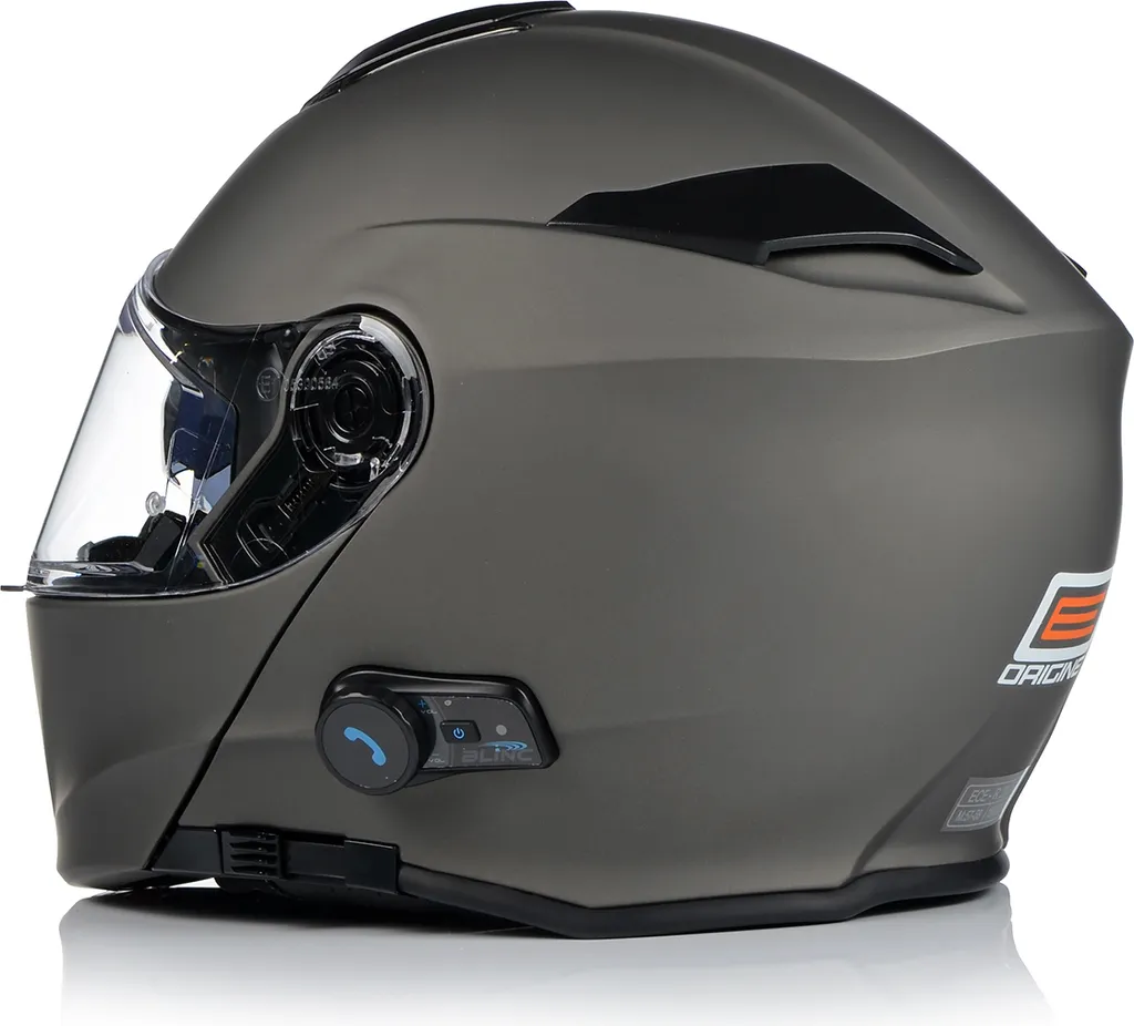 Casque moto rabattable ORIGINE DELTA BT avec intercom Bluetooth Noir M - 5