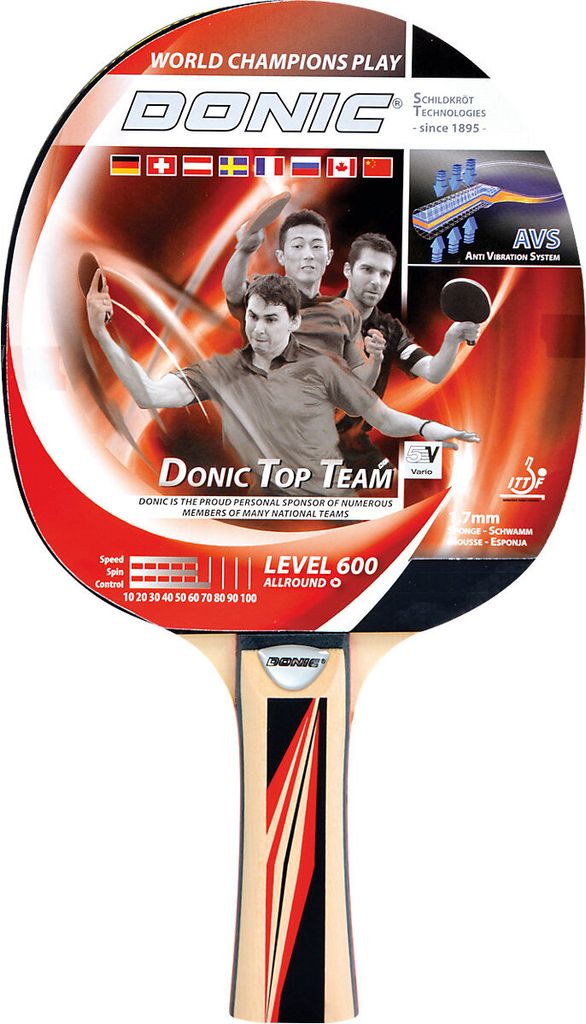 Donic-Schildkröt Tischtennis-Schläger TOP TEAMS 600 Produktbild 