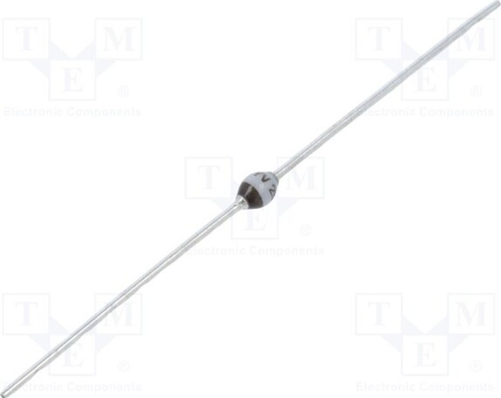3x Diode: Gleichrichter 600V SOD57 BYV26C-TAP Universaldioden THT THT 1A Ifsm: 30A