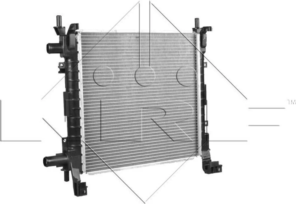 Radiateur NRF 54671 Haute Performance en Aluminium pour Ford KA (RB)