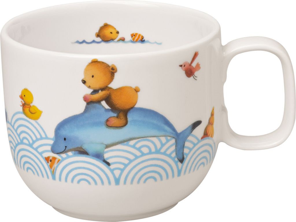 Villeroy & Boch Happy Bear Kinderbecher mit Henkel klein Produktbild 