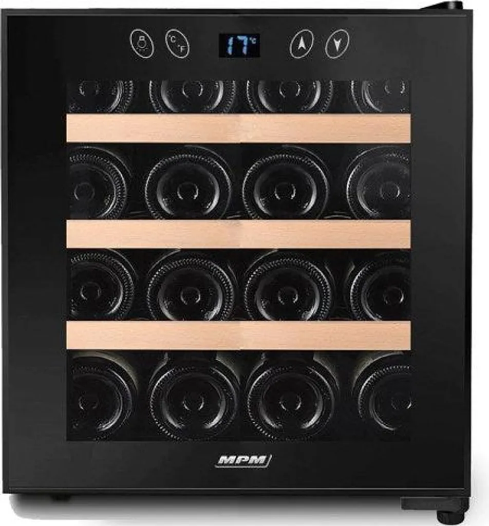 Mini frigo à boissons MPM 48-CW-48 Noir pour bureau et chambre 16L