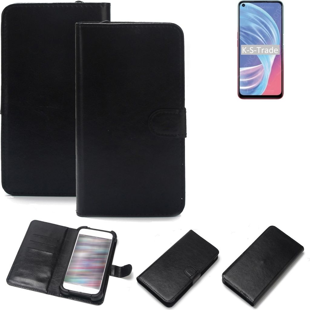 K-S-Trade Handyhülle Schutzhülle kompatibel mit Oppo A73 5G Handy Schutz Hülle Handyhülle Bumper schwarz 1x