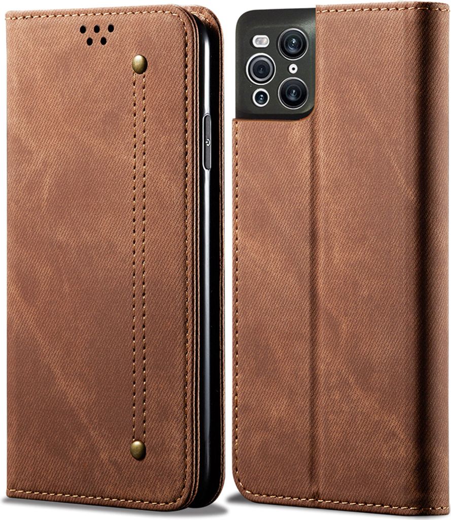 OPPO Find X3 Pro Case, Custodia in pelle a portafoglio con Immagine del prodotto 