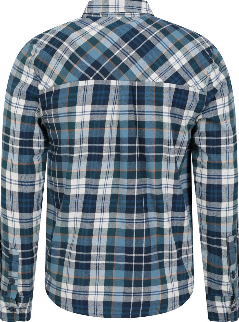 Mountain Warehouse - "Trace" Hemd für Herren Langärmlig MW298 (XXS) (Hellblau)