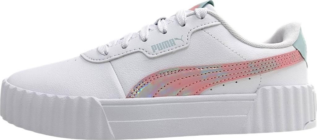 Puma Carina 3.0 Space Bell sportlicher Schnürer Weiß in Gr. 36.5