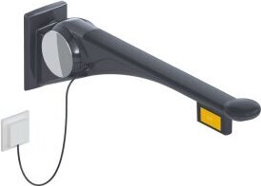 HEWI 802.50.47660 SD Stützklappgriff Premium,900 mm, re