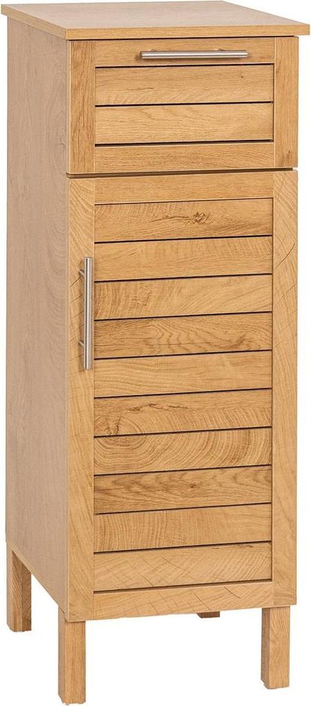 Unterschrank mit 1 Tür und 1 Schublade aus MDF im Produktbild 