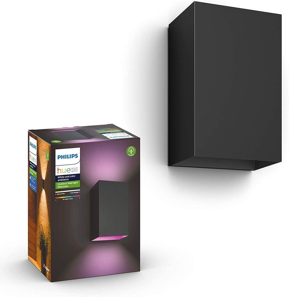 Philips Hue Resonate white color Applique murale LED noire Image du produit 