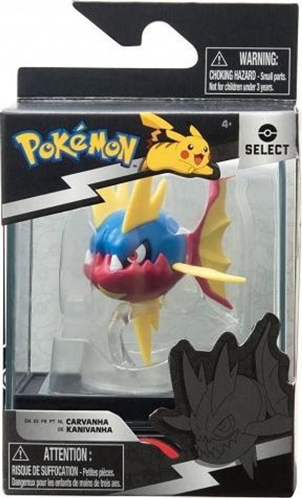 Pokémon - Carvanha - Daj się porwać przygodzie w świecie Zdjęcie produktu 