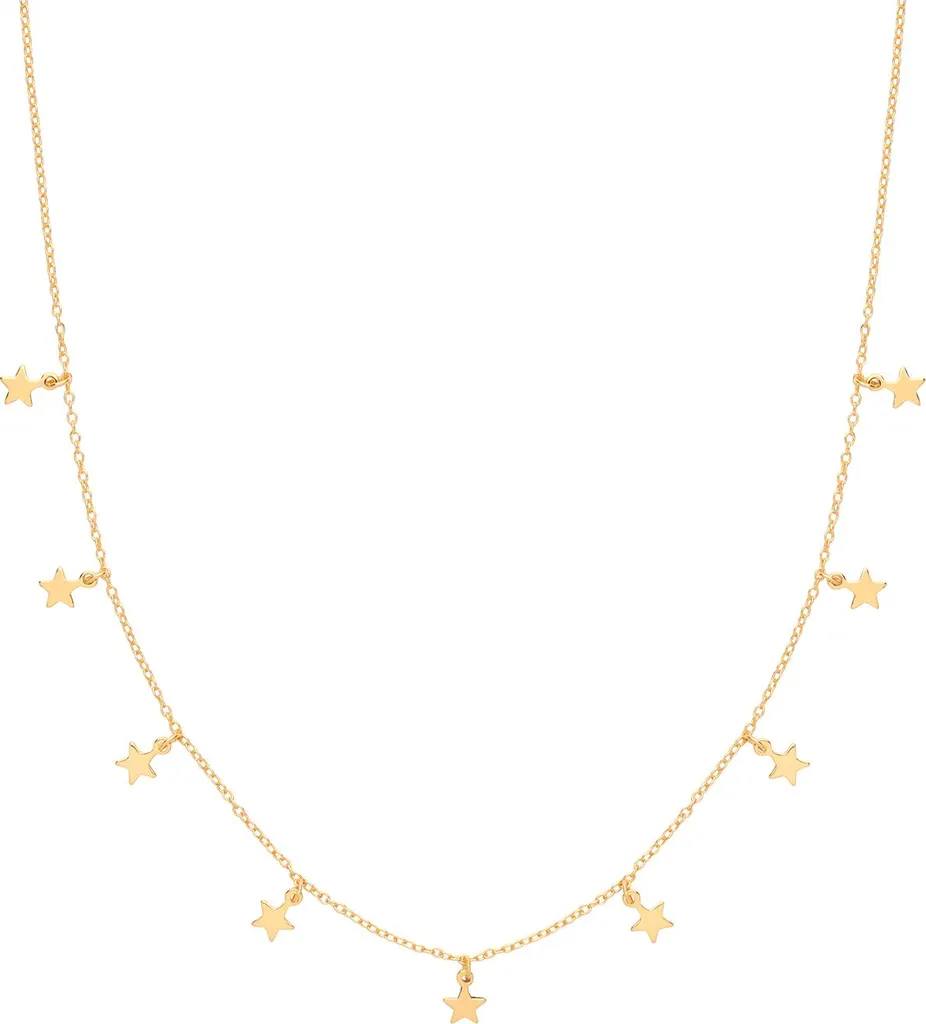 Collier en Argent 925 Véritable pour Femme - Chaîne 43cm Brillante
