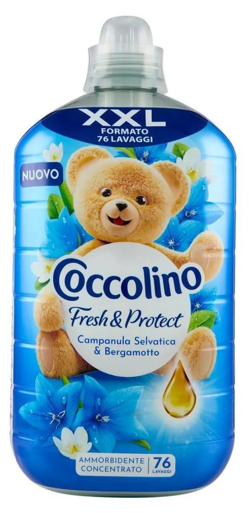 Coccolino Adoucissant 1.75L contre le Linge Rêche et les Mauvaises Odeurs