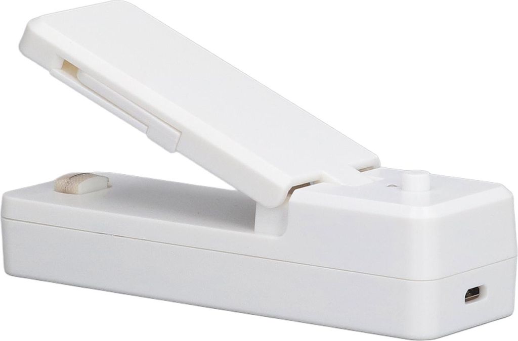 Tragbare Mini -Beutelversiegelung mit Magnet USB -Ladungsladungskunststoffversiegelungsmaschine fr die Kche zu Hause.