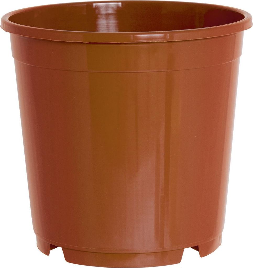 GELI Containertopf Terracotta – Ø17cm Kunststoff Pflanztopf 2.4L