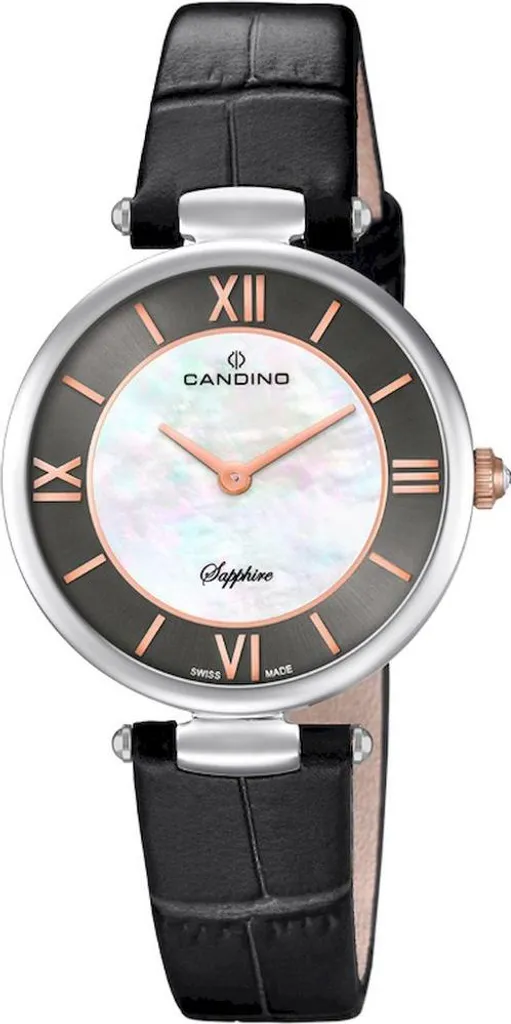 Montre Femme Candino C4669/2 Finie la Peur des Rayures avec le Verre Saphir