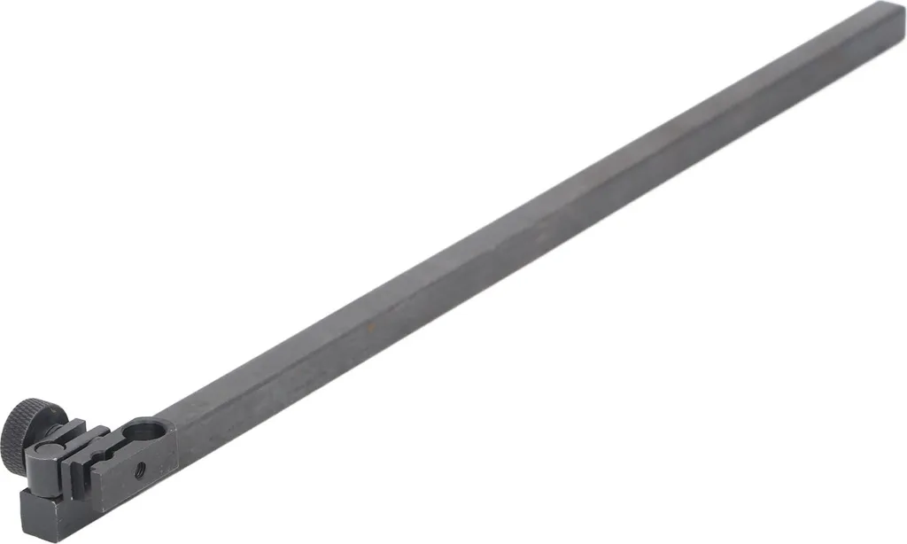 Comparateur rectangulaire 9x9x300 mm avec pince de serrage pivotante